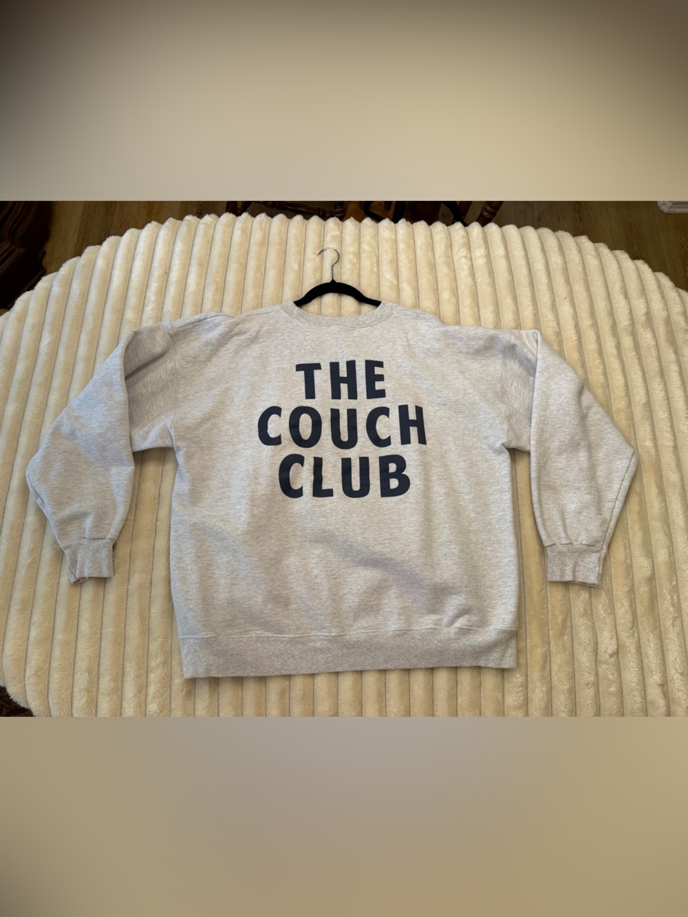 The Couch Club Ultimate Cotton Crewneck - Light Gray XL